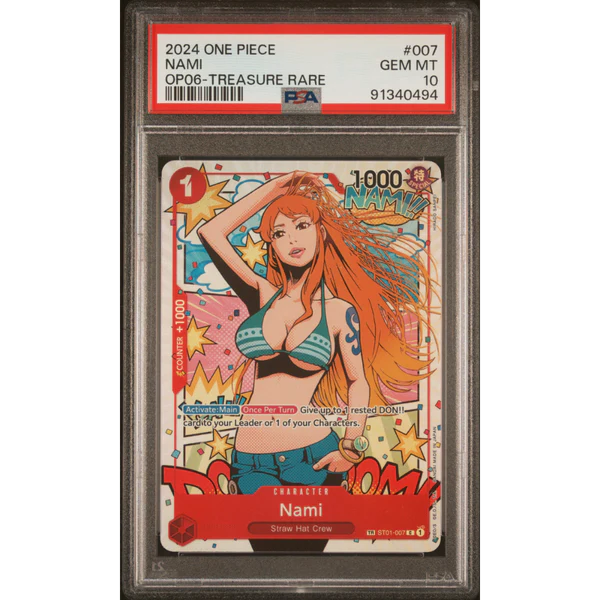 [PSA 10] Nami | Common Alt Art (ST01-007) [English]