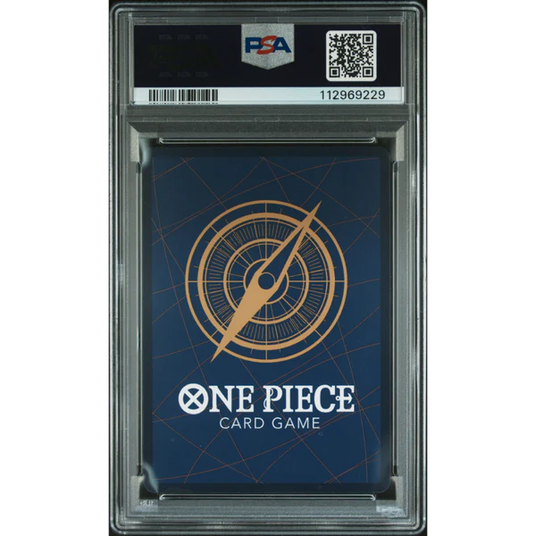 [PSA 10] Shanks | Super Rare Alt Art (OP09-004) [English] back